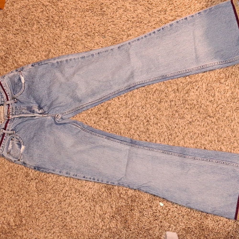 American Eagle Outfitters Light Blue Flare Jeans